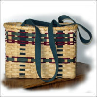 Shopping Basket with Carrying Straps