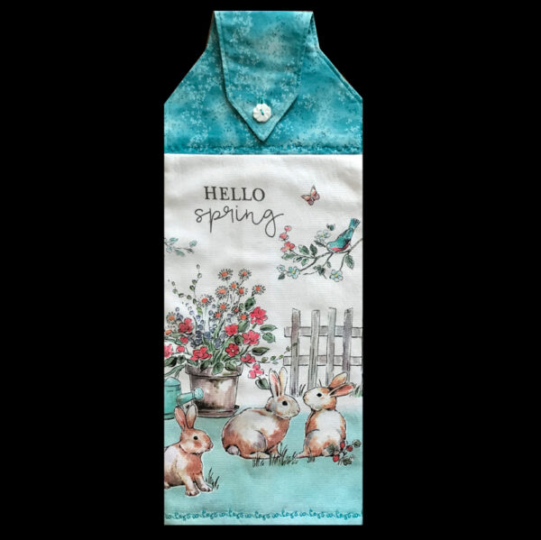 SPRG-056 Hello Spring with Flowers & Rabbits